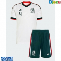Meksiko Edson Alvarez #4 Gostujuci Dres za djecu SP 2026 Kratak Rukav (+ Kratke hlače)